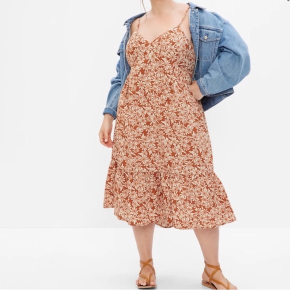 Gap floral midi dress - Picture 5 of 5